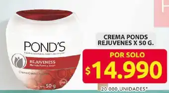 Ara Pond's crema rejuvenes oferta