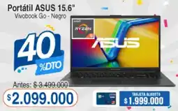 Alkosto Asus portátil 15.6" oferta