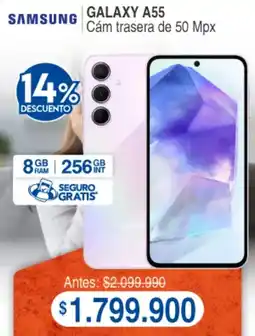 Alkosto Samsung galaxy A55 oferta