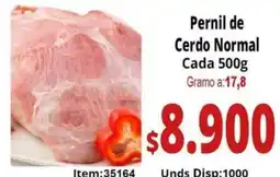 Mercamio Pernil de cerdo normal oferta