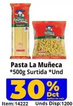 Mercamio La muñeca pasta oferta