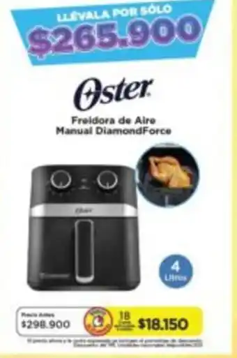 Alkomprar Oster freidora de aire oferta