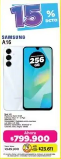 Alkomprar Samsung A16 oferta