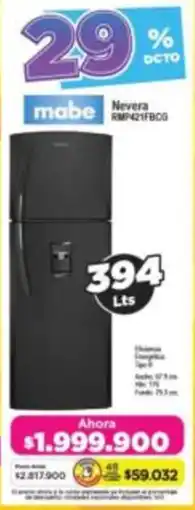 Alkomprar Mabe nevera oferta