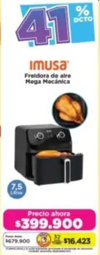 Alkomprar Imusa freidora de aire mega mecánica oferta