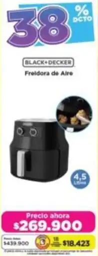 Alkomprar Black+decker freidora de aire oferta