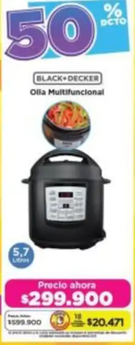 Alkomprar Black+decker olla multifuncional oferta