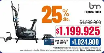 Alkosto Elíptica 2001 oferta