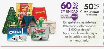 Metro En galletas navideñas oferta