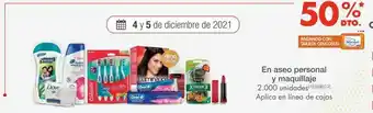 Metro En aseo personal y maquillaje oferta