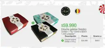 Jumbo Estuche galletas desobry oferta