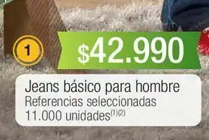 Jumbo Jeans hombre oferta