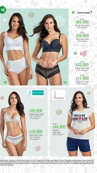 Jumbo Ropa interior femenina oferta