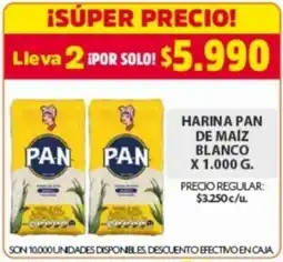 Ara Harina pan de maiz blanco oferta
