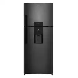 Alkomprar Nevera MABE No Frost Congelador Superior 394 Litros RMP415YCC Black Steel oferta