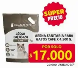 Ara Arena sanitaria para gatos café oferta