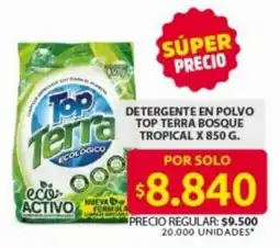 Ara Detergente en polvo top terra bosque tropical oferta