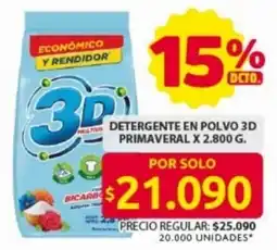 Ara Detergente en polvo 3d primaveral oferta