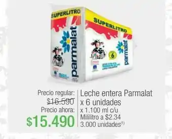 Jumbo Leche entera parmalat oferta