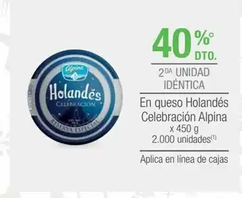 Jumbo En queso holandés celebración alpina oferta