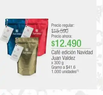 Café edición navidad juan valdez