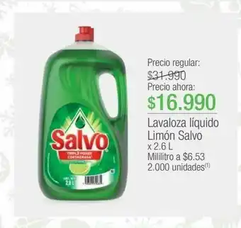 Jumbo Lavaloza líquido limón salvo oferta