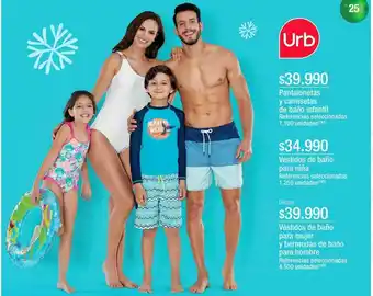 Jumbo Ropa de baño urb oferta