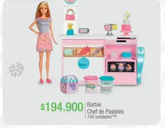 Jumbo Barbie chef de pasteles oferta
