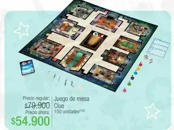 Jumbo Juego de mesa clue oferta