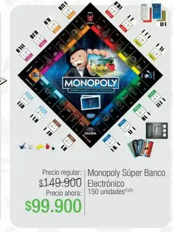 Jumbo Monopoly súper banco electrónico oferta