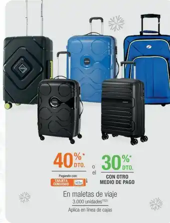 Jumbo En maletas de viaje oferta