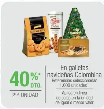 Jumbo En galletas navideñas colombina oferta