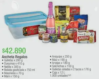 Jumbo Ancheta regalos oferta