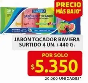 Ara Jabón tocador baviera surtido oferta