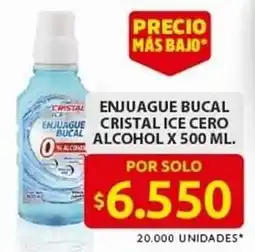 Ara Enjuague cristal ice cero alcohol oferta