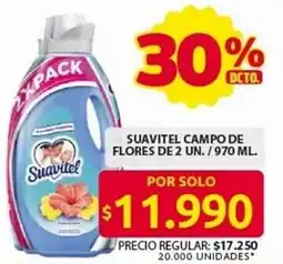 Ara Suavitel campo de flores oferta
