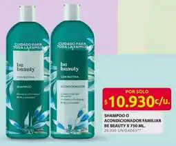 Ara Shampoo o acondicionador familiar be beauty oferta