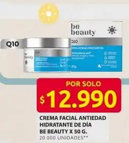 Ara Crema facial antiedad hidratante de día be beauty oferta