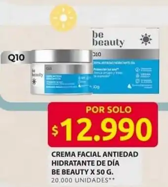 Ara Crema facial antiedad hidratante de día be beauty oferta