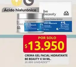 Ara Crema gel facial hidratante be beauty oferta