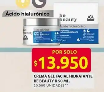 Ara Crema gel facial hidratante be beauty oferta