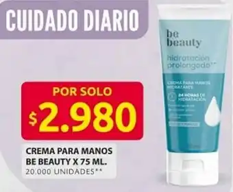 Ara Crema para manos be beauty oferta