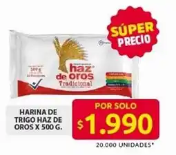 Ara Harina de trigo haz de oros oferta