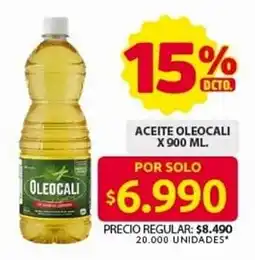 Ara Aceite oleocali oferta