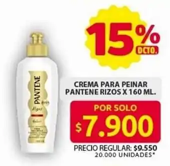 Ara Crema para peinar pantene rizos oferta