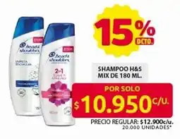 Ara Shampoo h&s mix oferta