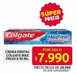 Ara Crema dental colgate max fresh oferta