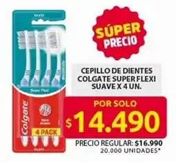 Ara Cepillo de dientes colgate super flexi suave oferta