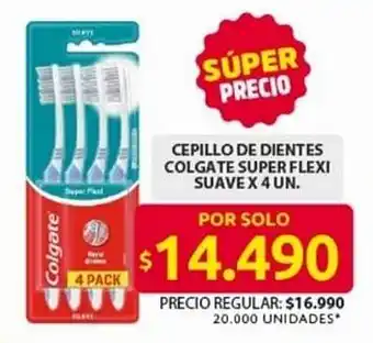 Ara Cepillo de dientes colgate super flexi suave oferta