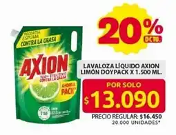 Ara Lavaloza líquido axion limón doypack oferta